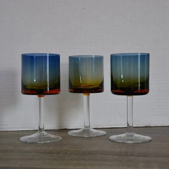 Vtg Sherry Glasses/Tealight Holders - Picture 5 of 9